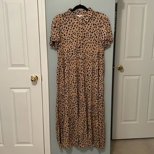 Annibal print maxi dress